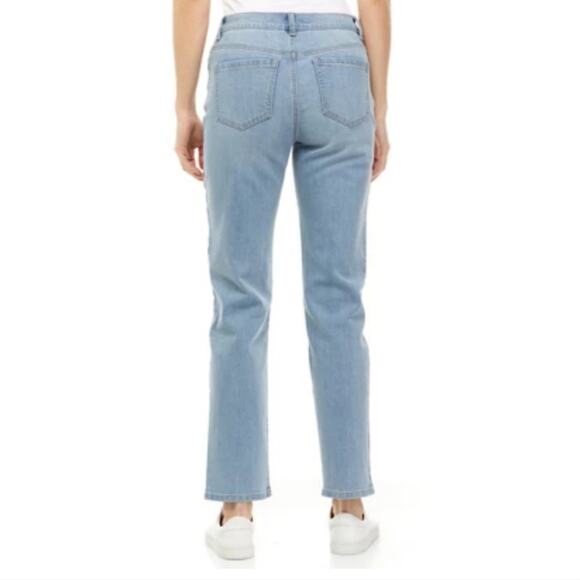 GLORIA VANDERBILT NWT WOMENS AMANDA STRAIGHT DENIM JEANS - Picture 3 of 5